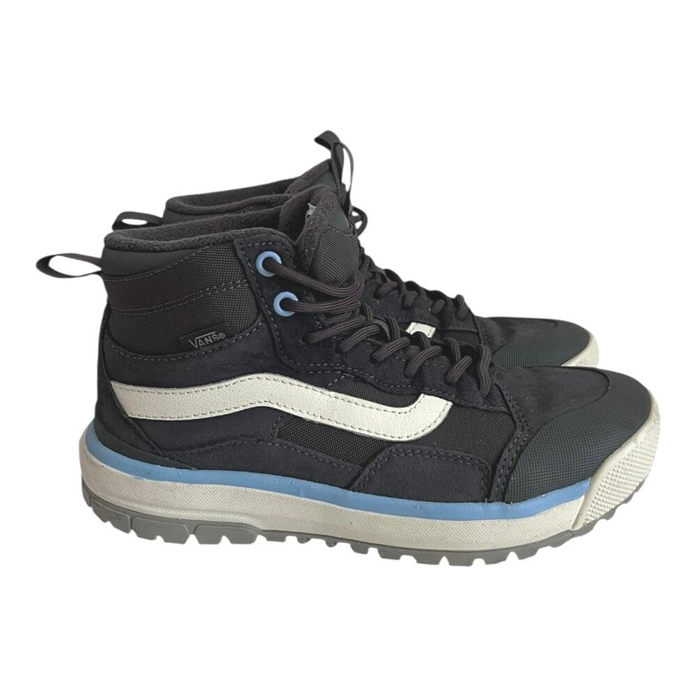 Vans Black and White Ankle Boots